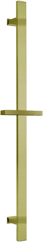 Aquant 1441 BG Shower Slide Rail · Brushed Gold — Wall rail with adjustable hand-shower holder.