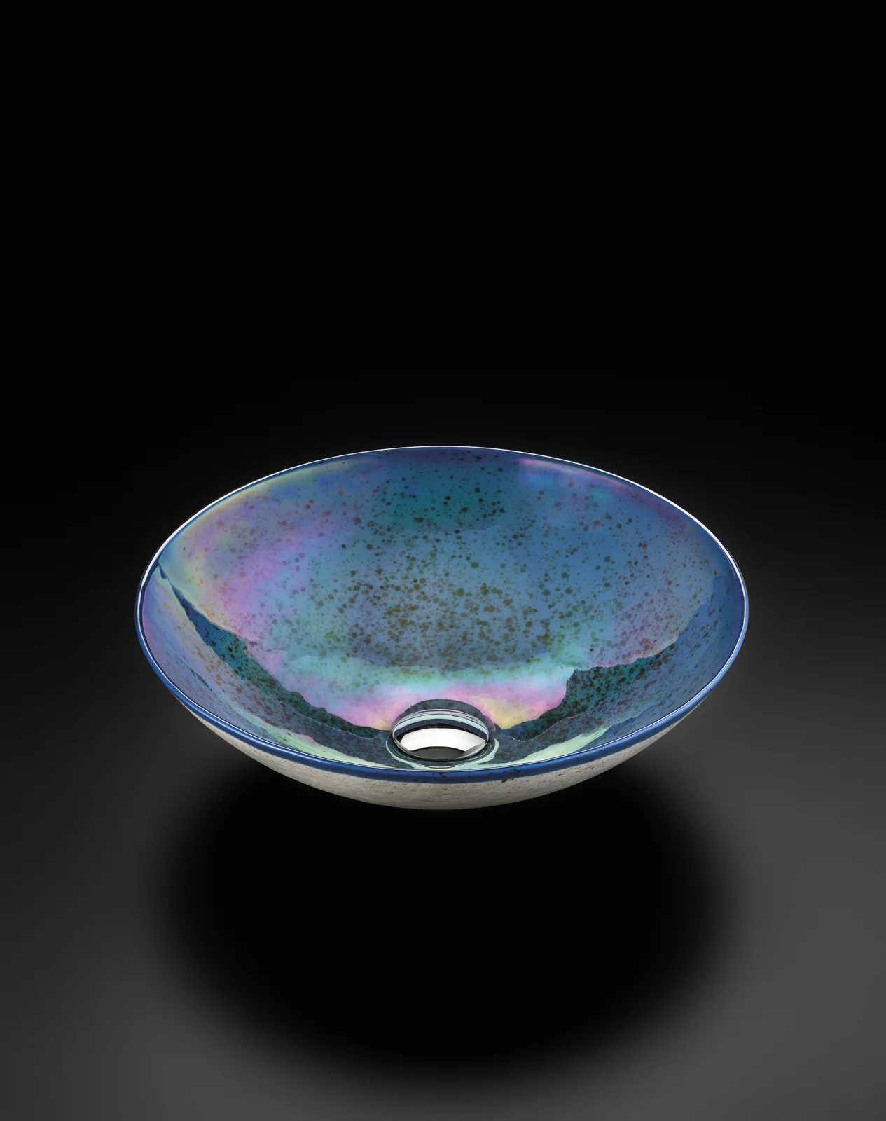 Yalos Zaffiro glass basin
